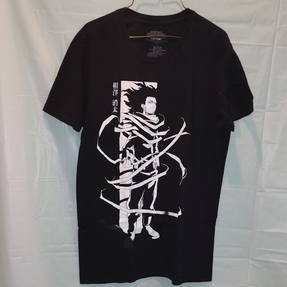 My Hero Academia Black Graphic T-Shirt